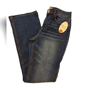Colorful Planet girls double button flare jeans size 16‎